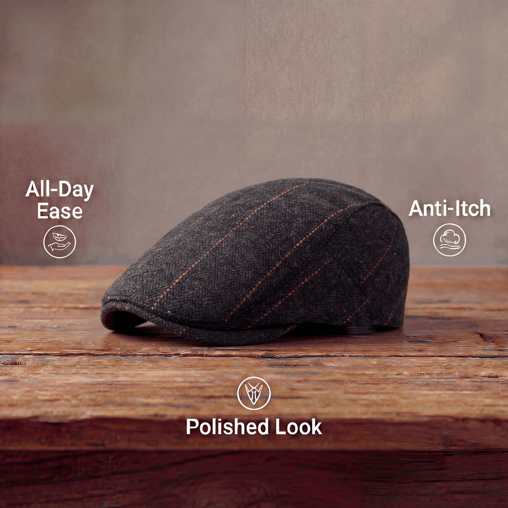BEN | THE SHARP HERRINGBONE CAP